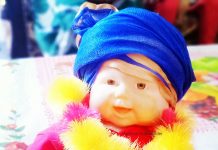 ਬੇਦਾਗ ਨੀਲੀ ਪੱਗ