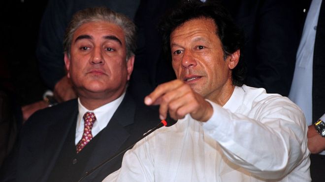 Imran Khan -Shah Mehmood 
