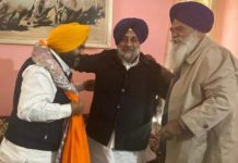 ਟਕਸਾਲੀ ਦਲ ਦੇ ਆਗੂ ਡਾ. ਅਜਨਾਲੇ ਦੇ ਮੁੰਡੇ ਨੇ ਕੀਤੀ ਬਾਦਲਾਂ ਨਾਲ ਵਾਪਸੀ