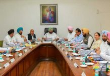 ਪੰਜਾਬ ਮੰਤਰੀ ਮੰਡਲ ਵੱਲੋਂ ਗਲਵਾਨ ਘਾਟੀ ਦੇ ਸ਼ਹੀਦ ਸੈਨਿਕਾਂ ਨੂੰ ਸ਼ਰਧਾਂਜਲੀ ਭੇਟ ਕਰਨ ਉਪਰੰਤ ਕਈ ਅਹਿਮ ਫੈਸਲੇ