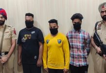 ਗੈਂਗਸਟਰ ਟੀਨੂੰ ਨੂੰ ਭੱਜਣ ‘ਚ ਮਦਦ ਕਰਨ ਦੇ ਦੋਸ਼ ਹੇਠ 3 ਹੋਰ ਗ੍ਰਿਫਤਾਰ