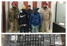 ਜਾਅਲੀ IMEI ਆਈ ਨੰਬਰ ਲਗਾ ਮੋਬਾਈਲ ਵੇਚਣ ਵਾਲੇ 2 ਗ੍ਰਿਫਤਾਰ,130 ਫੋਨ ਬਰਾਮਦ