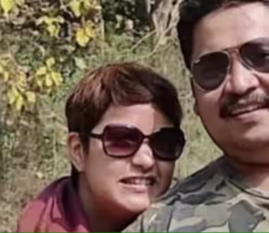 ਪਤਨੀ ਦੀ ਮੌਤ ਦੀ ਖ਼ਬਰ ਸੁਣਕੇ IPS ਅਫ਼ਸਰ ਨੇ ਖੁਦ ਨੂੰ ਗੋ਼ਲੀ ਮਾਰ ਕੀਤੀ ਖੁਦ.ਕੁਸ਼ੀ