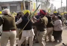 ਬਰਨਾਲਾ ‘ਚ ਪੁਲਿਸ ਦਾ ਕਿਸਾਨਾਂ ਉਤੇ ਲਾਠੀਚਾਰਜ
