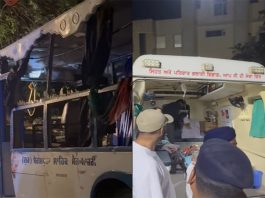 ਅਨੰਦਪੁਰ ਸਾਹਿਬ ਤੋਂ ਆ ਰਹੀ ਬੱਸ ਪਲਟੀ ,6 ਸ਼ਰਧਾਲੂਆਂ ਦੀ ਮੌਤ