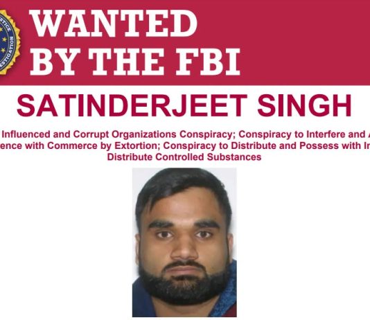 ਗੋਲਡੀ ਬਰਾੜ ਦੀ ਗ੍ਰਿਫ਼ਤਾਰੀ ਲਈ FBI ਵੱਲੋਂ 50,000 ਡਾਲਰ ਦੇ ਇਨਾਮ ਦਾ ਐਲਾਨ