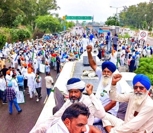 ਦਿੱਲੀ ਜਾਂਦੇ ਕਿਸਾਨਾਂ ਨੂੰ ਹਰਿਆਣੇ ਦੀਆਂ ਸਰਹੱਦਾਂ ਉੱਤੇ ਰੋਕਿਆ