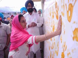 MP ਹਰਸਿਮਰਤ ਕੌਰ ਬਾਦਲ ਵੱਲੋਂ ਰਾਮਪੁਰਾ ਫੂਲ ਤੇ ਨਥਾਣਾ ਤੋਂ ਸੂਬੇ ਭਰ ਵਿਚ ਨਸ਼ਾ ਵਿਰੋਧੀ ਮਹਿਲਾ ਮੁਹਿੰਮ ਦੀ ਸ਼ੁਰੂਆਤ