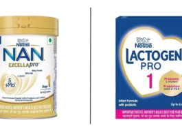 Nestle ਦੇ ਤਿੰਨ ਬੱਚਿਆਂ ਨਾਲ ਸਬੰਧਤ ਉਤਪਾਦ ਗ਼ੈਰ-ਮਿਆਰੀ ਕਰਾਰ