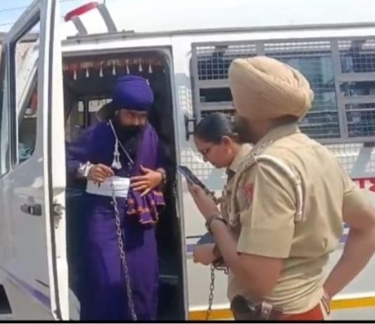 ਅੰਮ੍ਰਿਤਪਾਲ ਸਿੰਘ ਮਹਿਰੋਂ ਭੜਕਾਊ ਪੋਸਟਾਂ ਦੇ ਪੁਰਾਣੇ ਮਾਮਲੇ ’ਚ ਅਦਾਲਤ ਵਿੱਚ ਪੇਸ਼