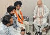 ਅਮਿਤ ਸ਼ਾਹ ਨੇ ਪਰਵਿੰਦਰ ਝੋਟਾ ਦੇ ਪਰਿਵਾਰ ਨਾਲ ਕੀਤੀ ਮੁਲਾਕਾਤ