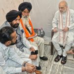 ਅਮਿਤ ਸ਼ਾਹ ਨੇ ਪਰਵਿੰਦਰ ਝੋਟਾ ਦੇ ਪਰਿਵਾਰ ਨਾਲ ਕੀਤੀ ਮੁਲਾਕਾਤ
